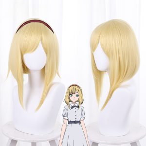 Cosette Yellow Bob Short Cosplay Wig for takt op. Destiny - 529B