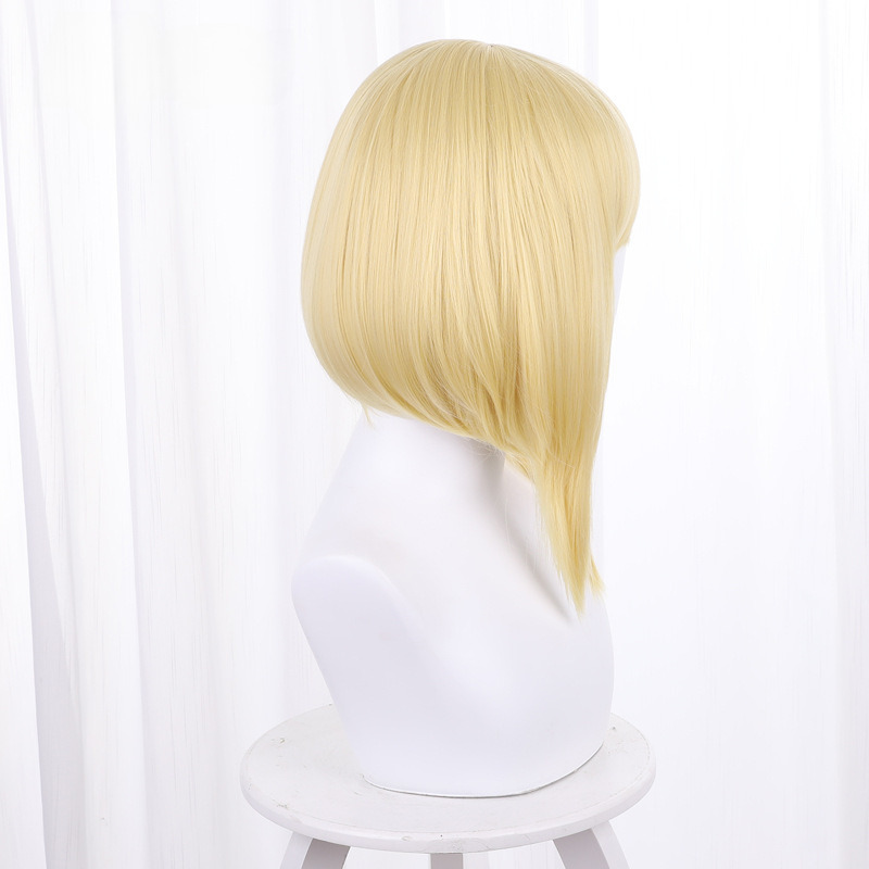 Cosette Yellow Bob Short Cosplay Wig for takt op. Destiny - 529B - Image 4
