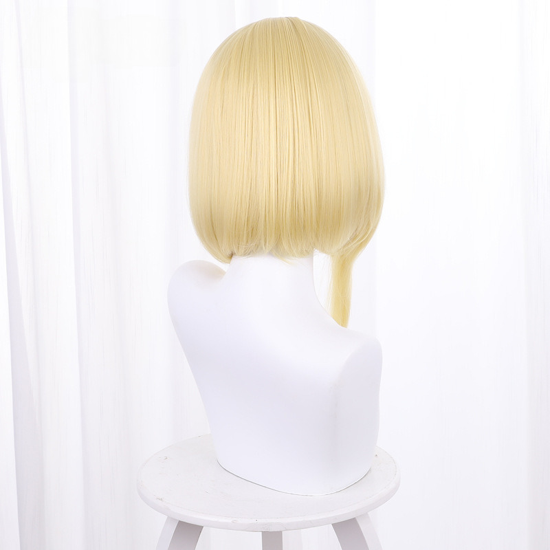 Cosette Yellow Bob Short Cosplay Wig for takt op. Destiny - 529B - Image 5