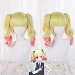 Yuria Niguredo Gradient Twin Ponytail Cosplay Wig for Mieruko-chan - 527C