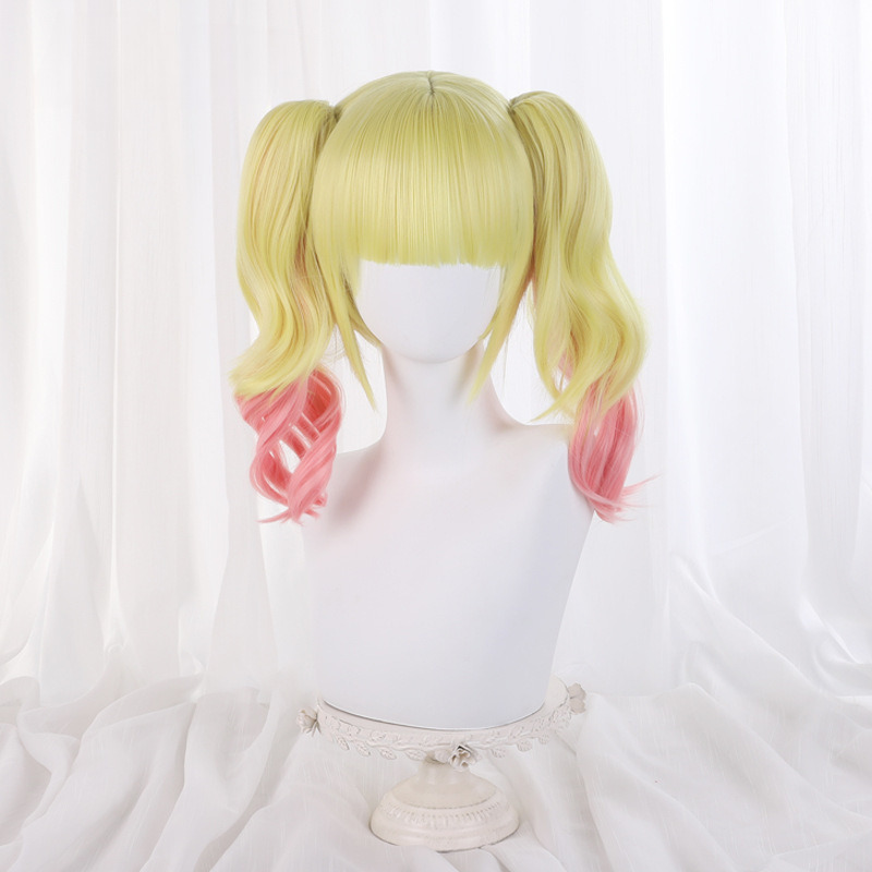 Yuria Niguredo Gradient Twin Ponytail Cosplay Wig for Mieruko-chan - 527C - Image 3