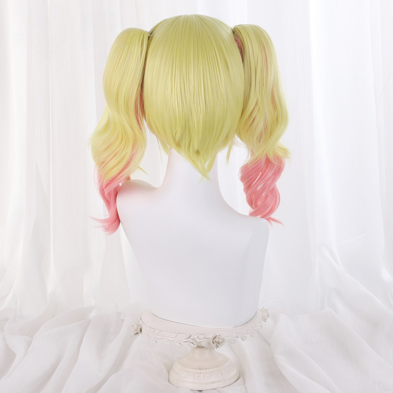 Yuria Niguredo Gradient Twin Ponytail Cosplay Wig for Mieruko-chan - 527C - Image 5