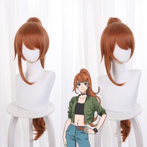 Anna Schneider Reddish Brown Ponytail Cosplay Wig for takt op. Destiny - 529C