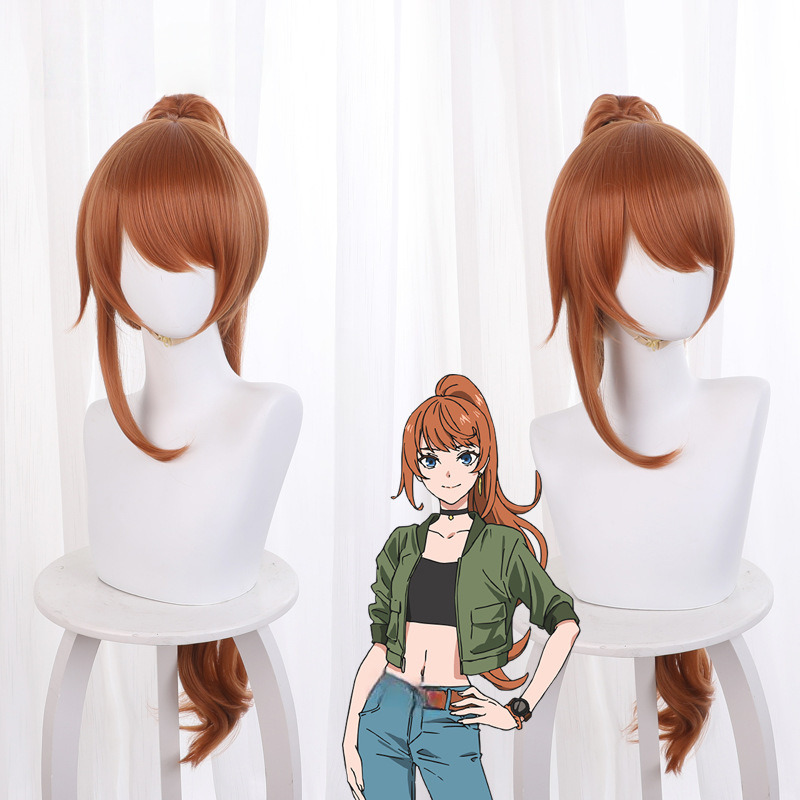 Anna Schneider Reddish Brown Ponytail Cosplay Wig for takt op. Destiny - 529C