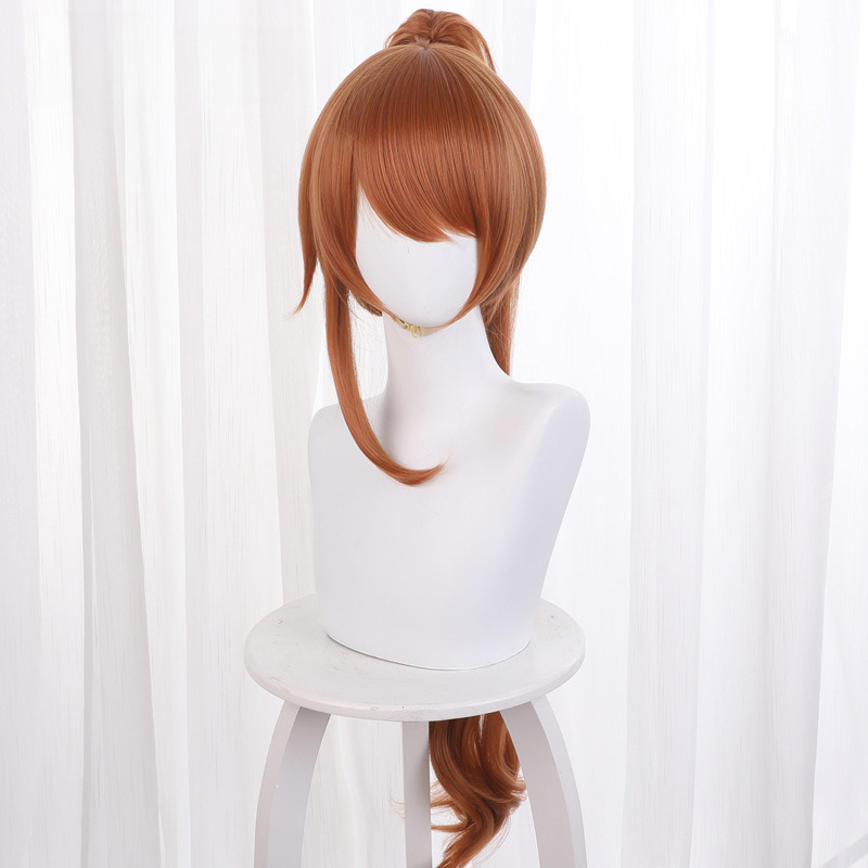 Anna Schneider Reddish Brown Ponytail Cosplay Wig for takt op. Destiny - 529C - Image 2