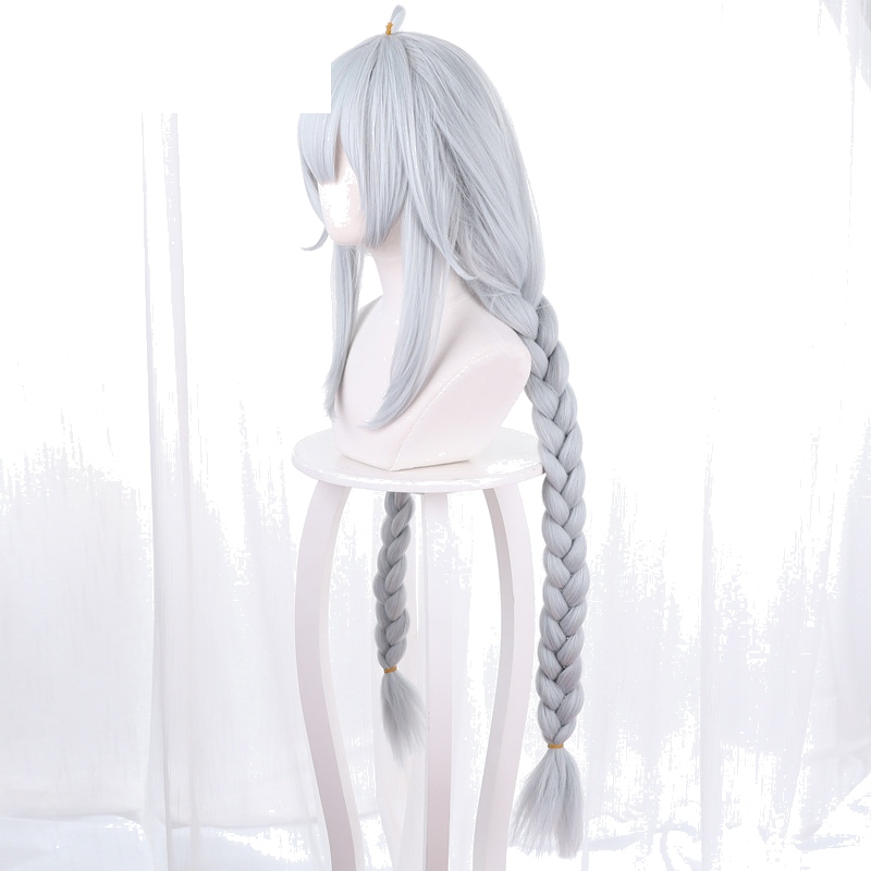 Le Malin White Blue Braided Cosplay Wig for Azur Lane - 472D - Image 3