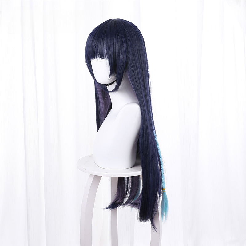 Sumire Detachable Braided Long Cosplay Wig for Genshin Impact - 503W - Image 2