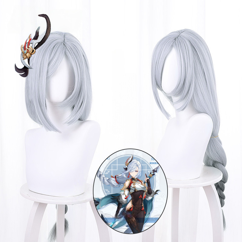 Shenhe Braided Styled Cosplay Wig for Genshin Impact - 503X