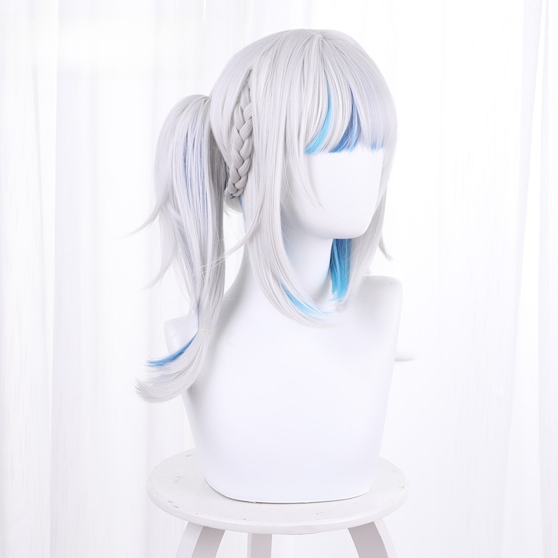 Gawr Gura Cosplay Wig for hololive - 444CB - Image 2
