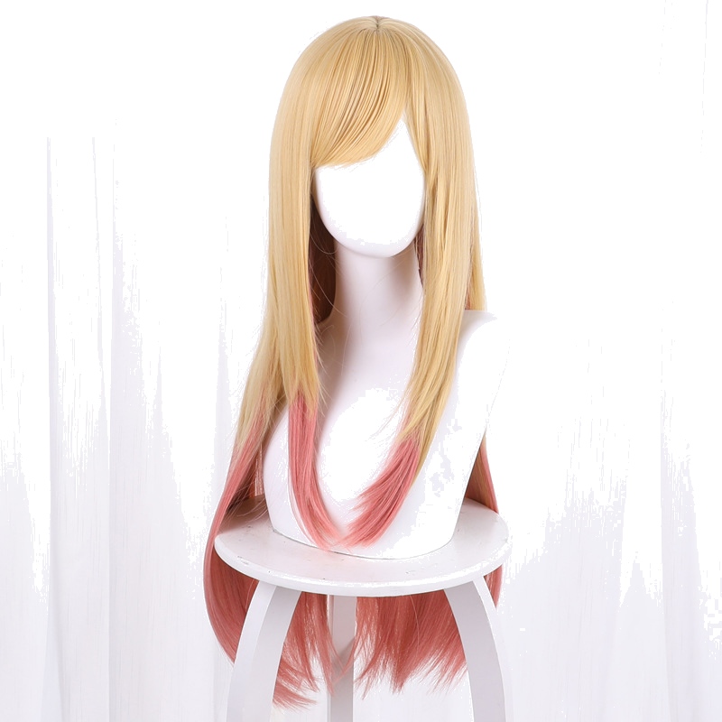 Marin Kitagawa Gradient Yellow Long Straight Cosplay Wig for My Dress-Up Darling - 518C - Image 3