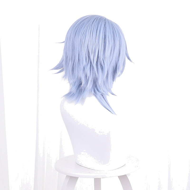Kamisato Ayato Blue Styled Cosplay Wig for Genshin Impact - 503Y - Image 4