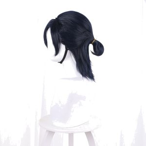 Shinpei Ajiro Bun Styled Cosplay Wig for Summer Time Rendering - 537C