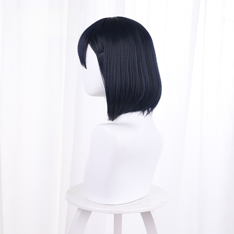 Mio Kofune Cyan Bob Short Cosplay Wig for Summer Time Rendering - 537B