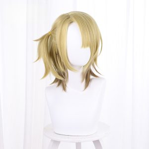 Luca Kaneshiro Gradient Short Ponytail Cosplay Wig for VTuber - 536C