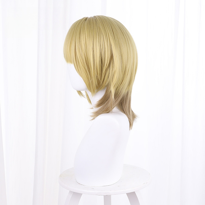 Luca Kaneshiro Gradient Short Ponytail Cosplay Wig for VTuber - 536C - Image 2