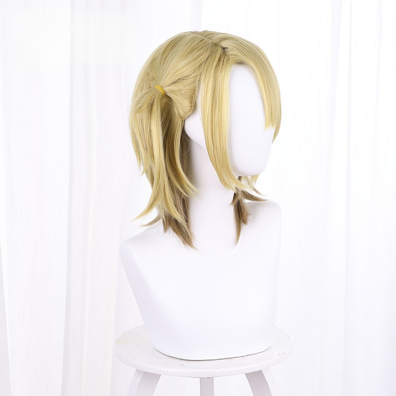 Luca Kaneshiro Gradient Short Ponytail Cosplay Wig for VTuber - 536C - Image 3