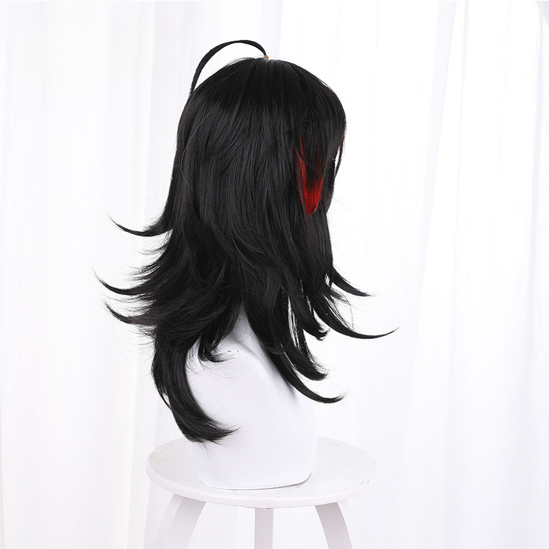 Vox Akuma Highlighted Cosplay Wig for VTuber - 536A - Image 4