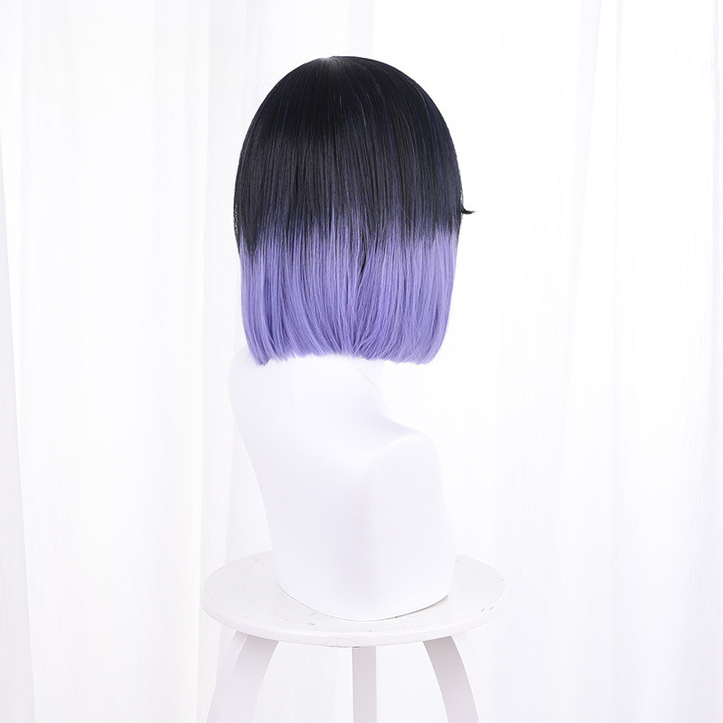 Yelan Blue-purple Ink Blue Styled Cosplay Wig for Genshin Impact - 503Z - Image 5