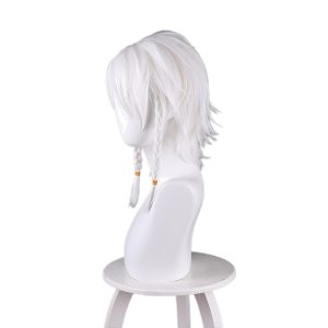 White Prophet Short Flipped Cosplay Wig for Identity V - 476R