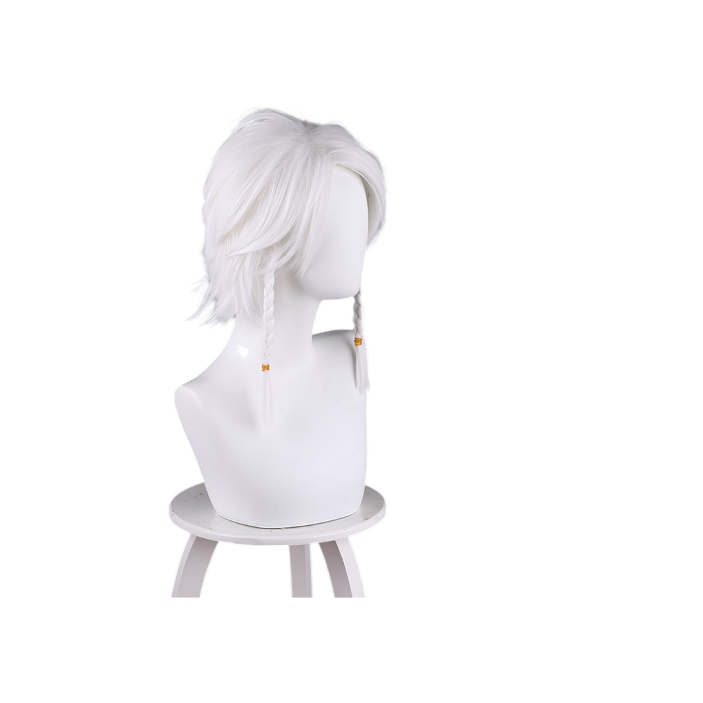 White Prophet Short Flipped Cosplay Wig for Identity V - 476R - Image 3