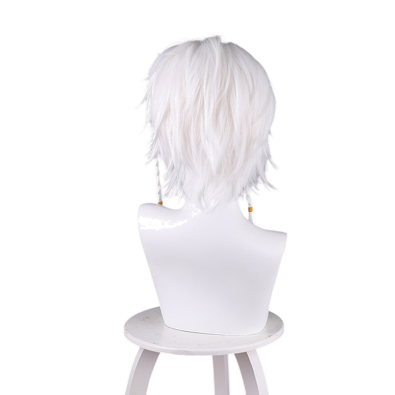 White Prophet Short Flipped Cosplay Wig for Identity V - 476R - Image 4