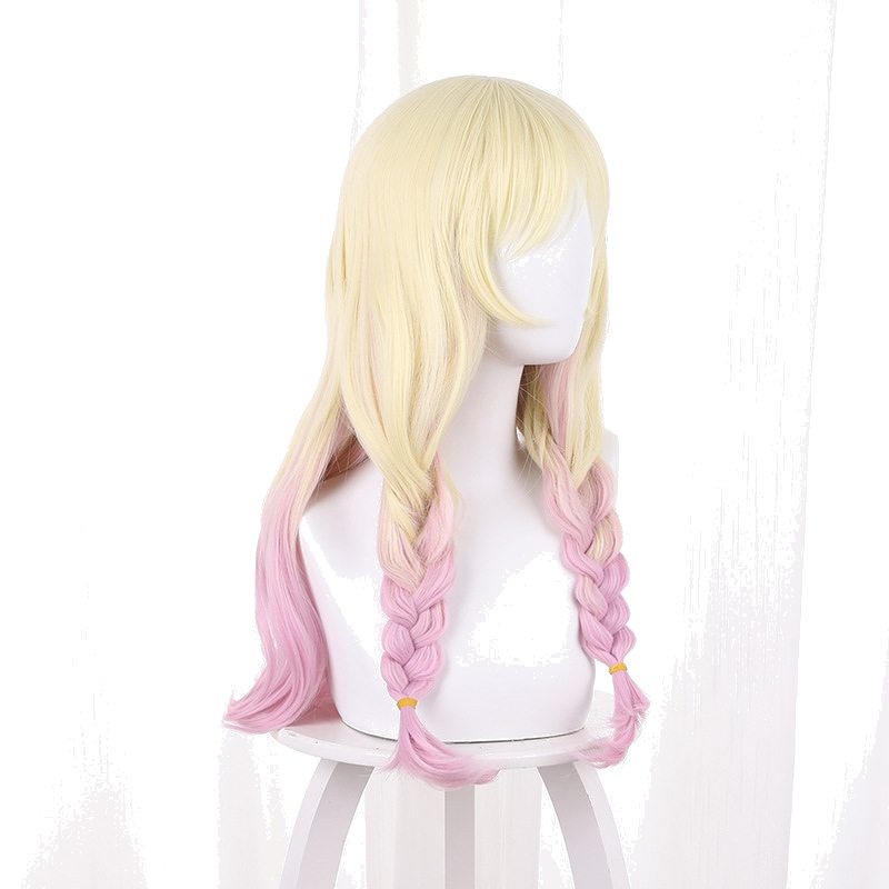 Natsumi Onitsuka Cream Yellow Gradient Braided Styled Cosplay Wig for Love Live! Superstar!! - 522I - Image 3