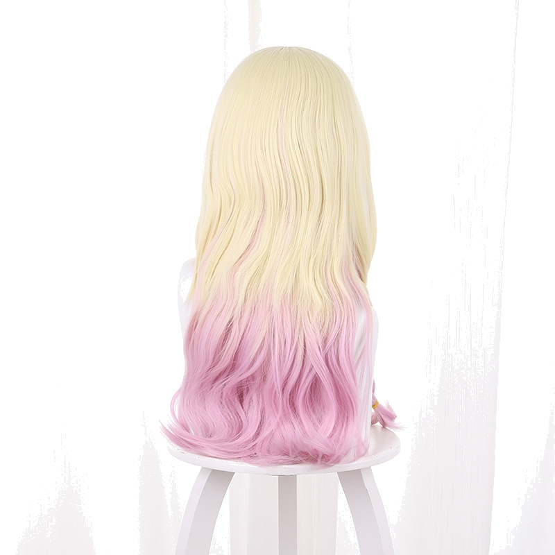 Natsumi Onitsuka Cream Yellow Gradient Braided Styled Cosplay Wig for Love Live! Superstar!! - 522I - Image 4
