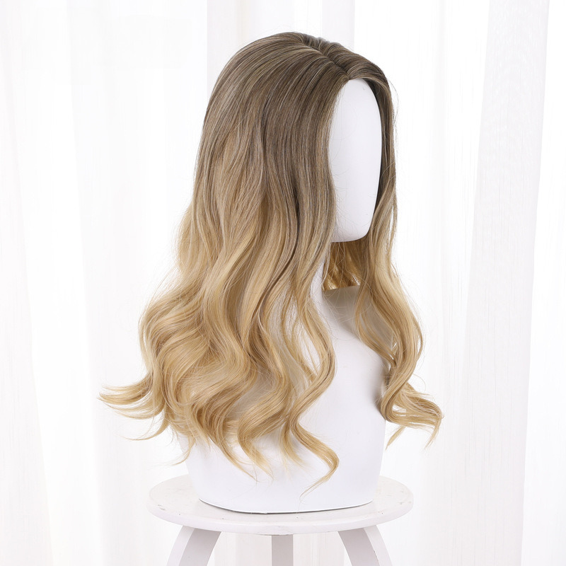 Jane Foster Gradient Yellow Long Wavy Cosplay Wig for Thor: Love and Thunder - Image 3