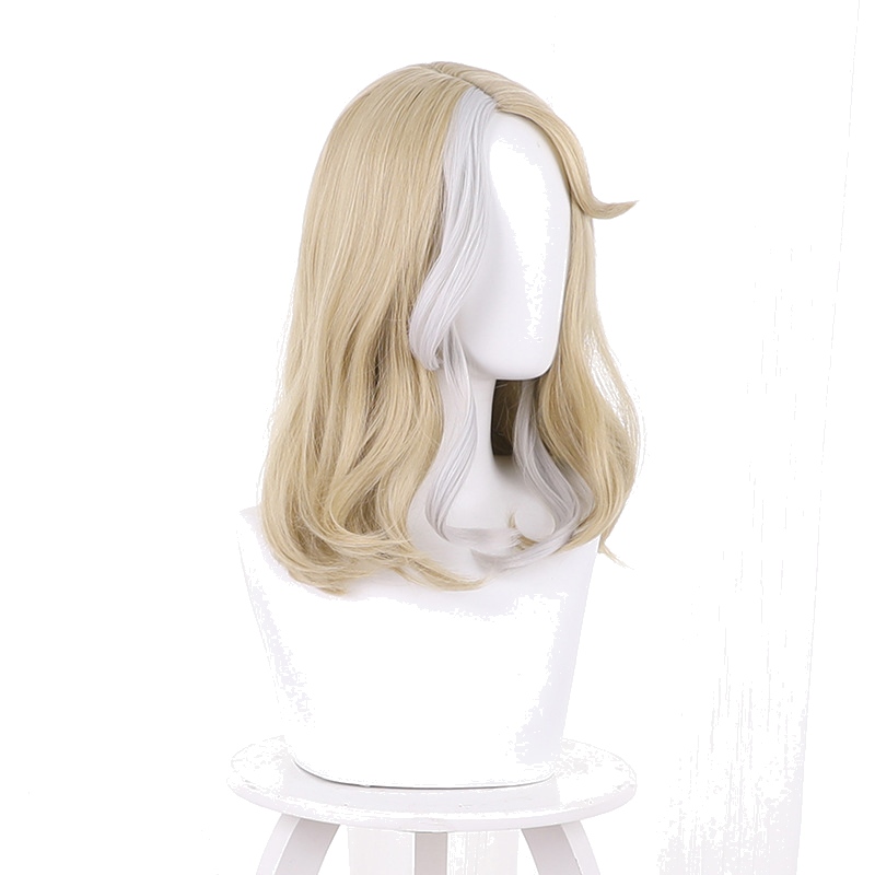 Sea Salt Cocktail Flaxen Blonde Highlighted Cosplay Wig for Identity V - 476U - Image 2