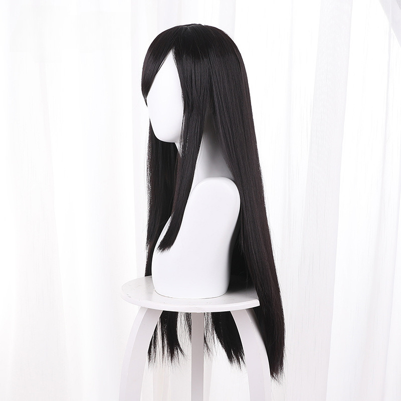 Hizuru Minakata Purple Long Straight Cosplay Wig for Summer Time Rendering - 537D - Image 2
