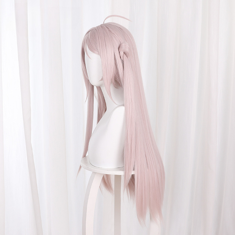 Lanzhu Zhong Gray-pink Long Styled Cosplay Wig for Love Live! Nijigasaki High School Idol Club - 522J - Image 2