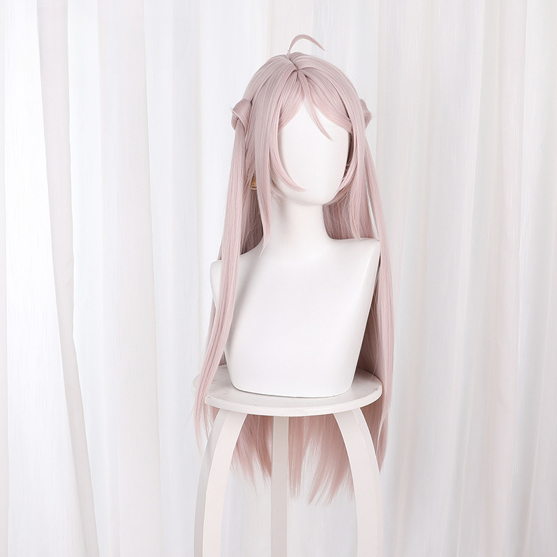 Lanzhu Zhong Gray-pink Long Styled Cosplay Wig for Love Live! Nijigasaki High School Idol Club - 522J - Image 3