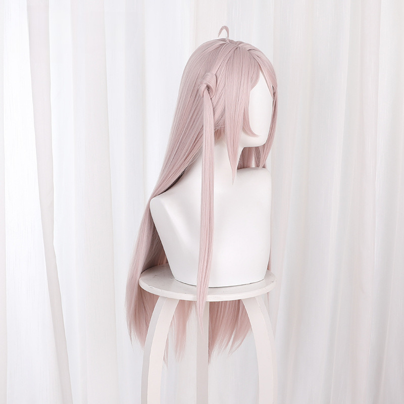Lanzhu Zhong Gray-pink Long Styled Cosplay Wig for Love Live! Nijigasaki High School Idol Club - 522J - Image 4