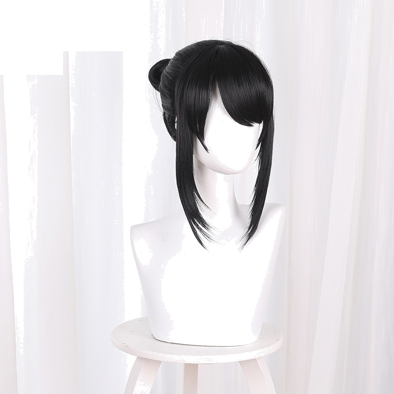 Miyamoto Musashi Bun Cosplay Wig for Honor of Kings - 535B - Image 2