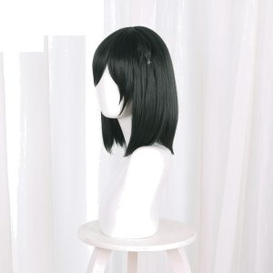 Shioriko Mifune Dark Green Bob Cosplay Wig for Love Live! Nijigasaki High School Idol Club - 522L