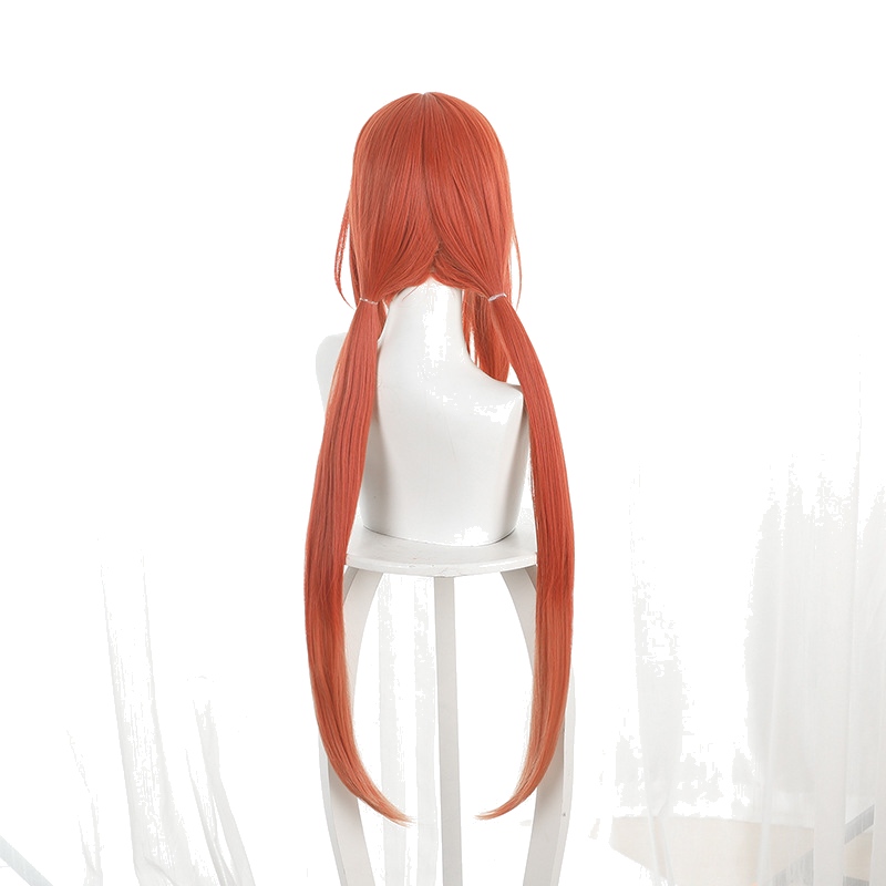 Nilou Orange-red Gradient Twin Ponytail Styled Cosplay Wig for Genshin Impact - 539H - Image 4