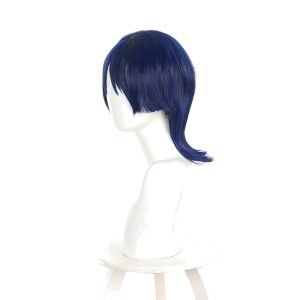 Scaramouche / Wanderer Short Flipped Cosplay Wig for Genshin Impact - 539K