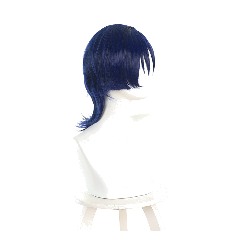 Scaramouche / Wanderer Short Flipped Cosplay Wig for Genshin Impact - 539K - Image 3