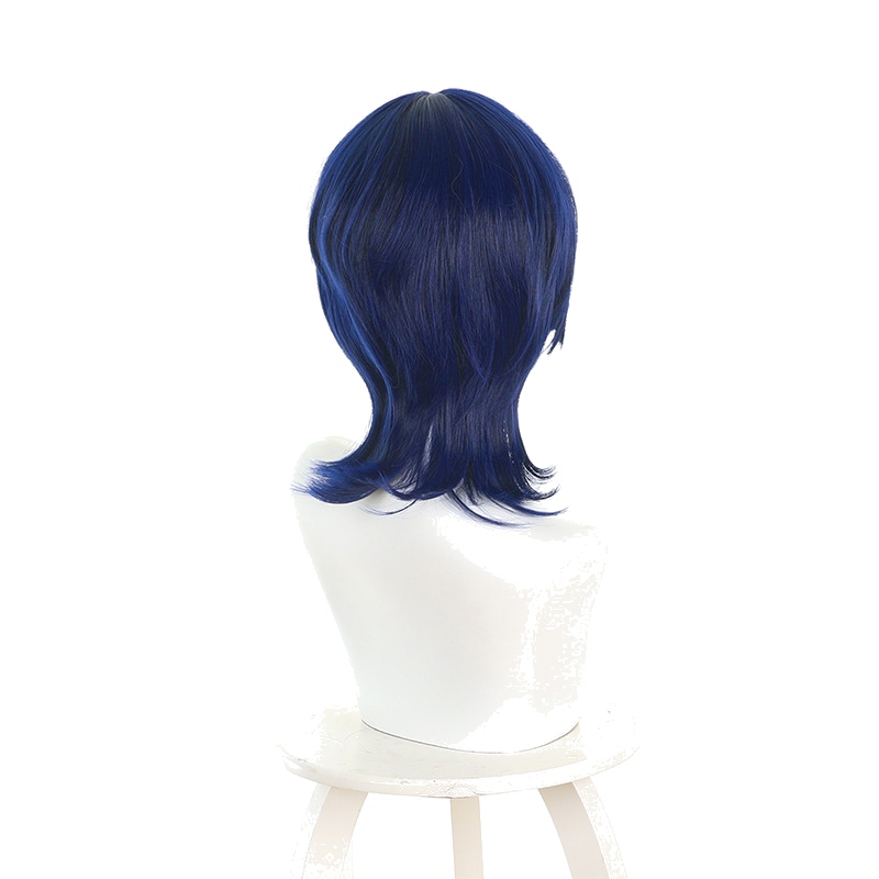 Scaramouche / Wanderer Short Flipped Cosplay Wig for Genshin Impact - 539K - Image 4
