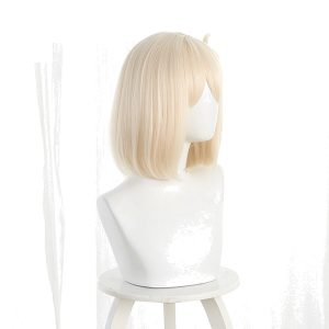 Chisato Nishikigi Pink-yellow Bob Styled Cosplay Wig for Lycoris Recoil - 542A