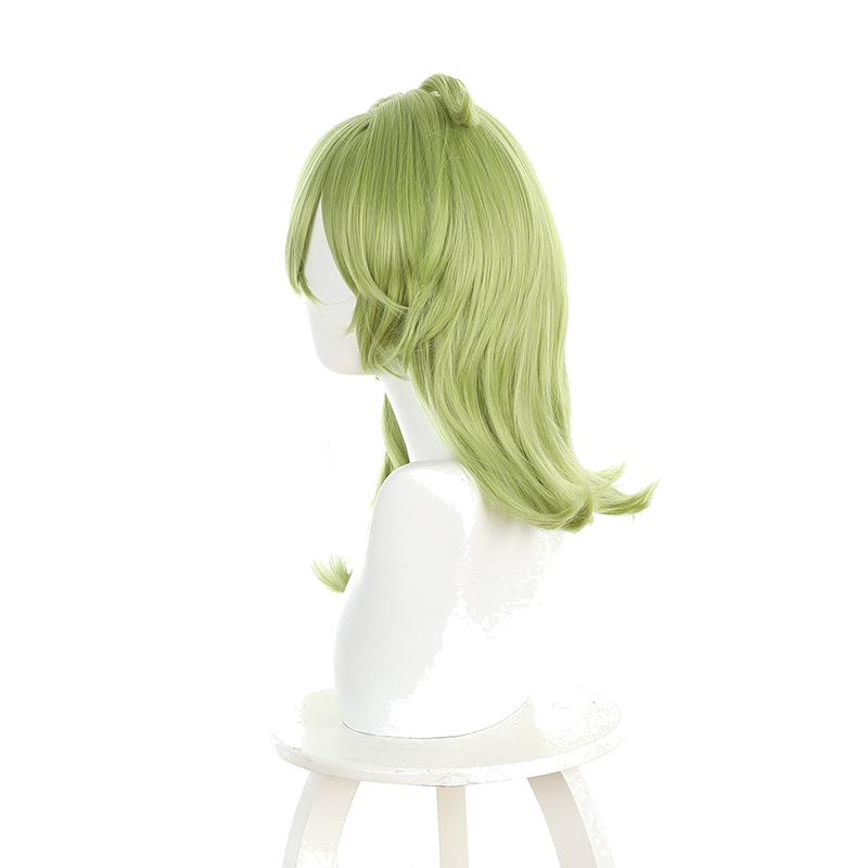 Collei Green Short Styled Cosplay Wig for Genshin Impact - 539G - Image 2