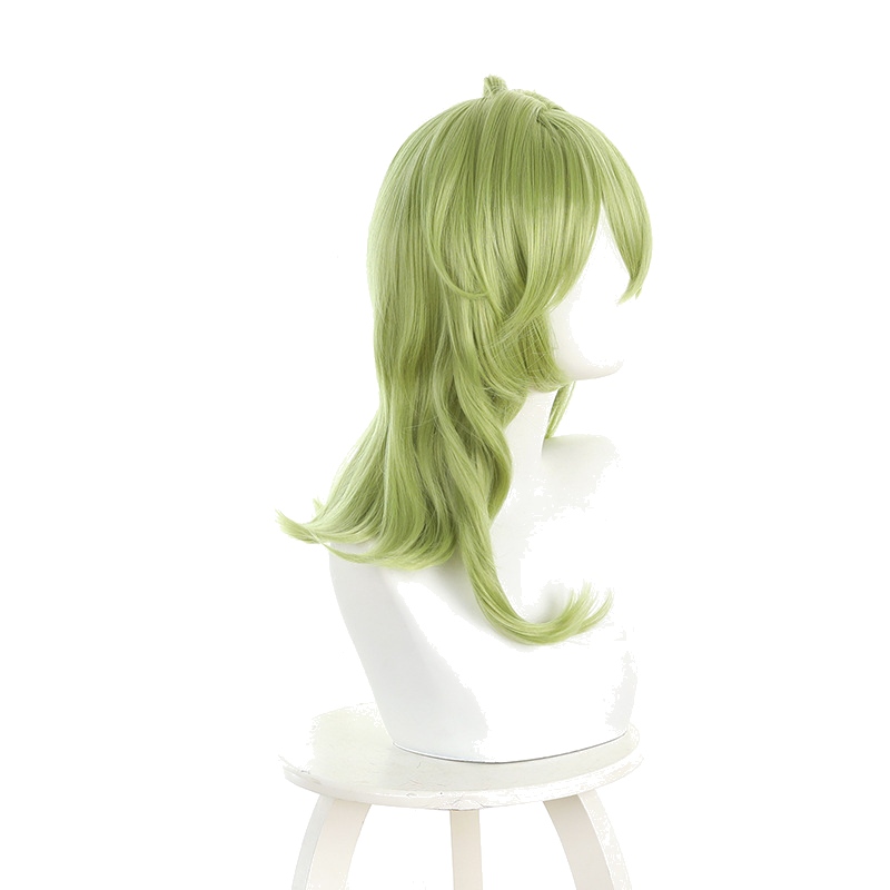Collei Green Short Styled Cosplay Wig for Genshin Impact - 539G - Image 3