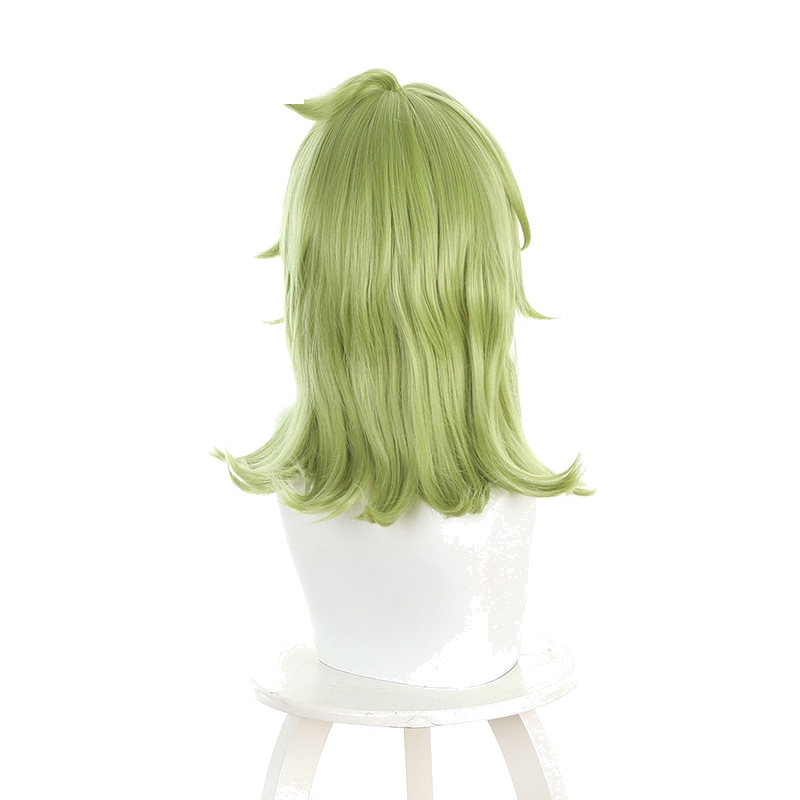 Collei Green Short Styled Cosplay Wig for Genshin Impact - 539G - Image 4