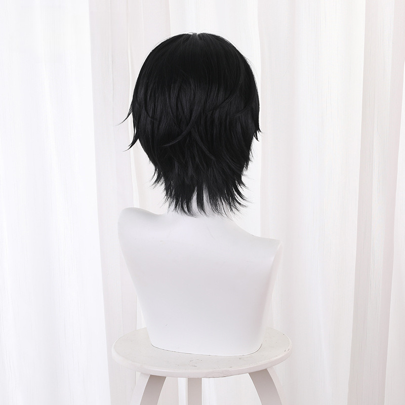 Hirofumi Yoshida Short Cosplay Wig for Chainsaw Man - 509G - Image 5
