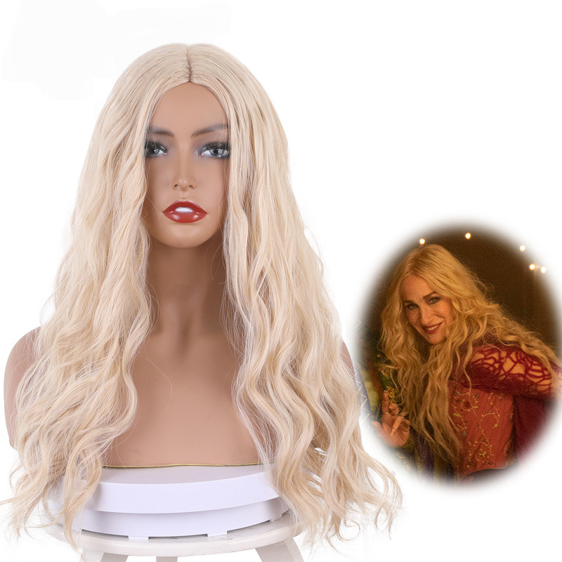 Sarah Sanderson Long Wavy Cosplay Wig for Hocus Pocus 2 - 405T