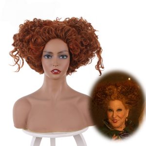 Winifred Sanderson Brown Updo Cosplay Wig for Hocus Pocus 2 - 405S