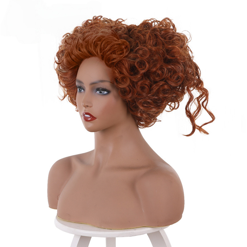 Winifred Sanderson Brown Updo Cosplay Wig for Hocus Pocus 2 - 405S - Image 3
