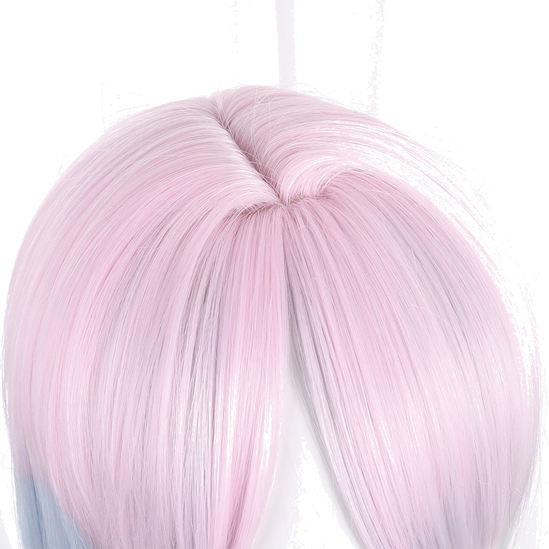 Lucy Multi-color Gradient Short Styled Cosplay Wig for Cyberpunk: Edgerunners - 512I - Image 4