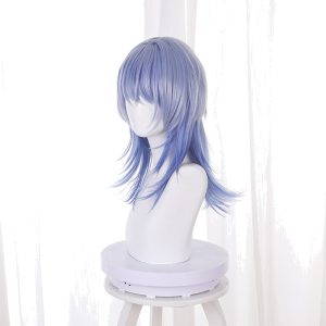 Hecate Gradient Blue Medium-length Flipped Cosplay Wig for Path to Nowhere - 540D
