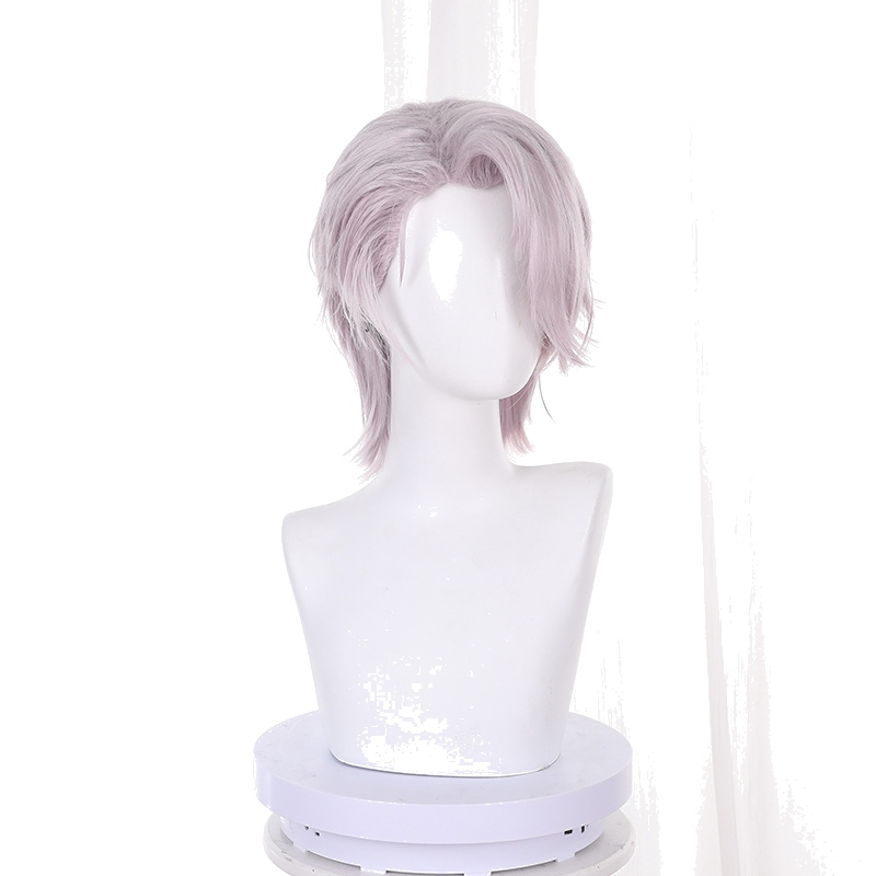 Zoya Gray-pink Short Flipped Cosplay Wig for Path to Nowhere - 540E - Image 2